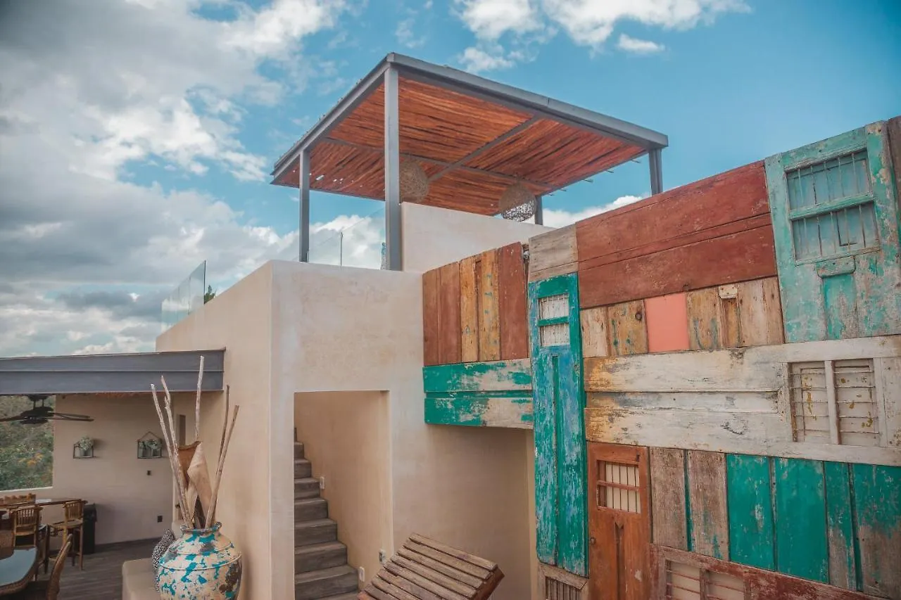 Kataleya Tulum By Zaazil - Stylish & Luxury Penthouse & Apartment , Up To 16 People, Private Pool, Private Hot Tub, Terrace And Roof Top In Luum Zama In The Jungle