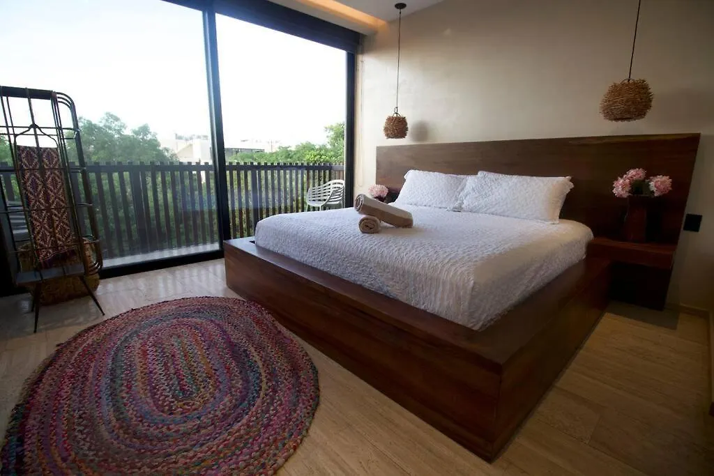 Kataleya Tulum By Zaazil - Stylish & Luxury Penthouse & Apartment , Up To 16 People, Private Pool, Private Hot Tub, Terrace And Roof Top In Luum Zama In The Jungle 0*,