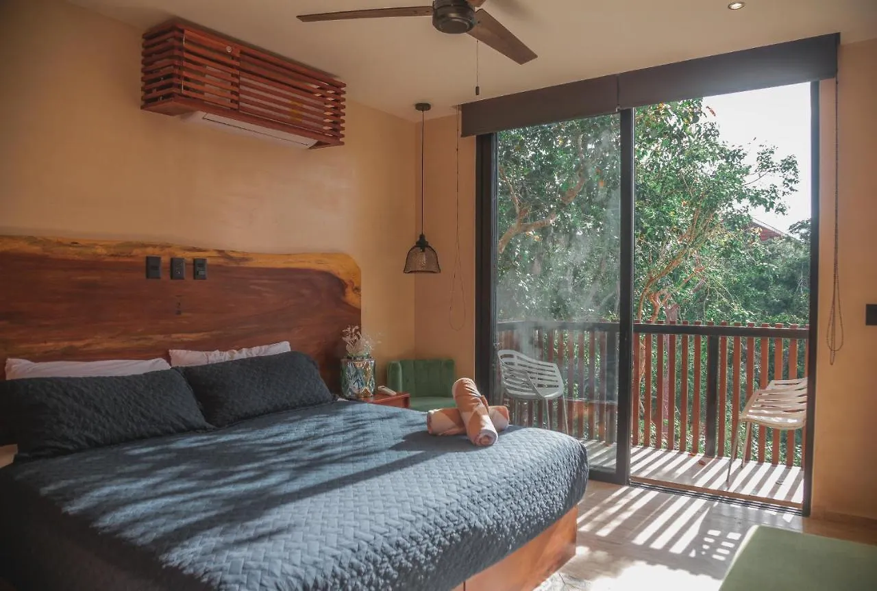 Kataleya Tulum By Zaazil - Stylish & Luxury Penthouse & Apartment , Up To 16 People, Private Pool, Private Hot Tub, Terrace And Roof Top In Luum Zama In The Jungle