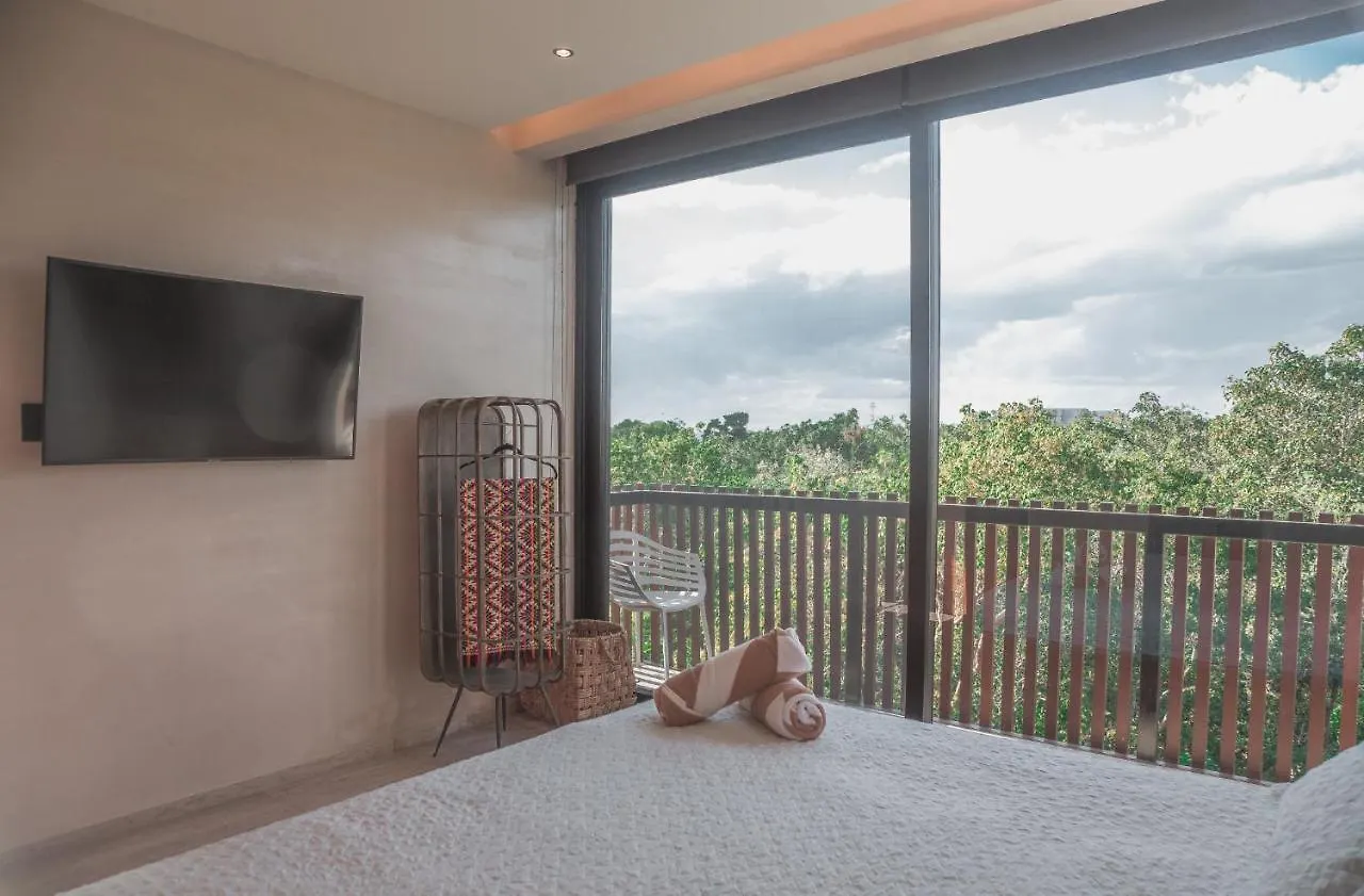 Kataleya Tulum By Zaazil - Stylish & Luxury Penthouse & Apartment , Up To 16 People, Private Pool, Private Hot Tub, Terrace And Roof Top In Luum Zama In The Jungle