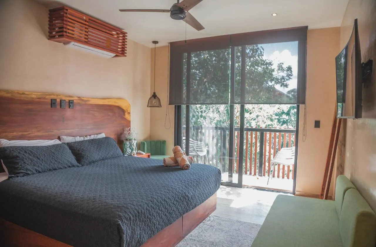 Kataleya Tulum By Zaazil - Stylish & Luxury Penthouse & Apartment , Up To 16 People, Private Pool, Private Hot Tub, Terrace And Roof Top In Luum Zama In The Jungle 0*,