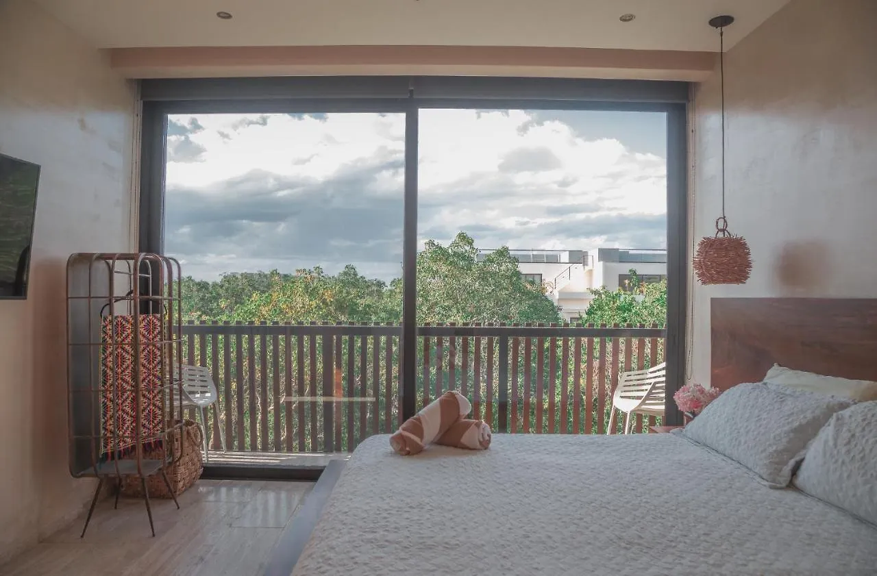 Kataleya Tulum By Zaazil - Stylish & Luxury Penthouse & Apartment , Up To 16 People, Private Pool, Private Hot Tub, Terrace And Roof Top In Luum Zama In The Jungle 0*,  Mexico