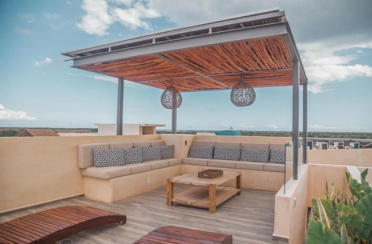 Kataleya Tulum By Zaazil - Stylish & Luxury Penthouse & Apartment , Up To 16 People, Private Pool, Private Hot Tub, Terrace And Roof Top In Luum Zama In The Jungle