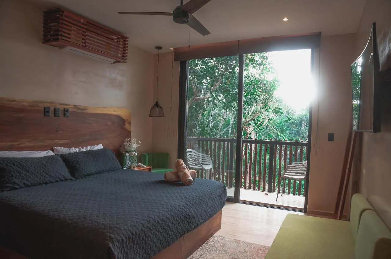 Kataleya Tulum By Zaazil - Stylish & Luxury Penthouse & Apartment , Up To 16 People, Private Pool, Private Hot Tub, Terrace And Roof Top In Luum Zama In The Jungle