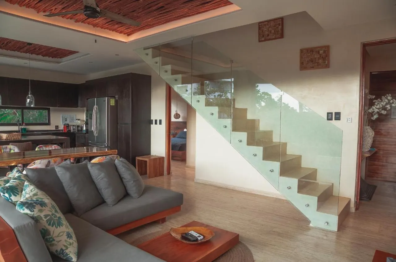 Kataleya Tulum By Zaazil - Stylish & Luxury Penthouse & Apartment , Up To 16 People, Private Pool, Private Hot Tub, Terrace And Roof Top In Luum Zama In The Jungle
