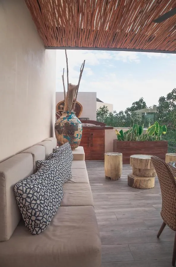 Kataleya Tulum By Zaazil - Stylish & Luxury Penthouse & Apartment , Up To 16 People, Private Pool, Private Hot Tub, Terrace And Roof Top In Luum Zama In The Jungle